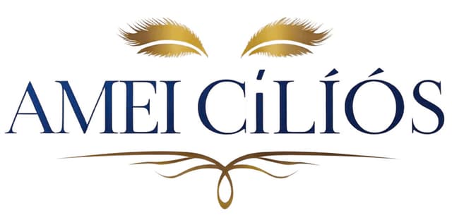 Amei Cílios Logo